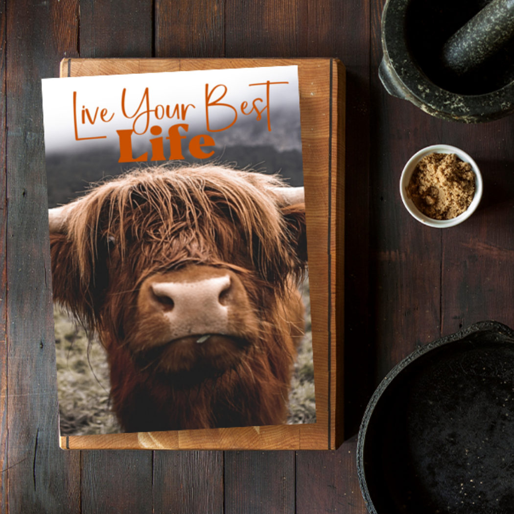 Live Your Best Life: A Lined Journal with Affirmations