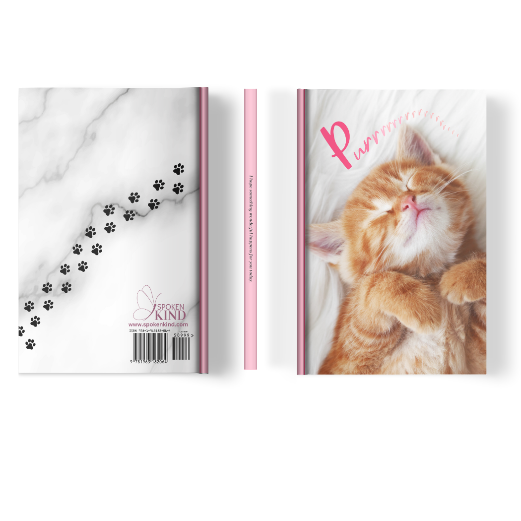 Cozy Kitty: A Lined Journal with Affirmations