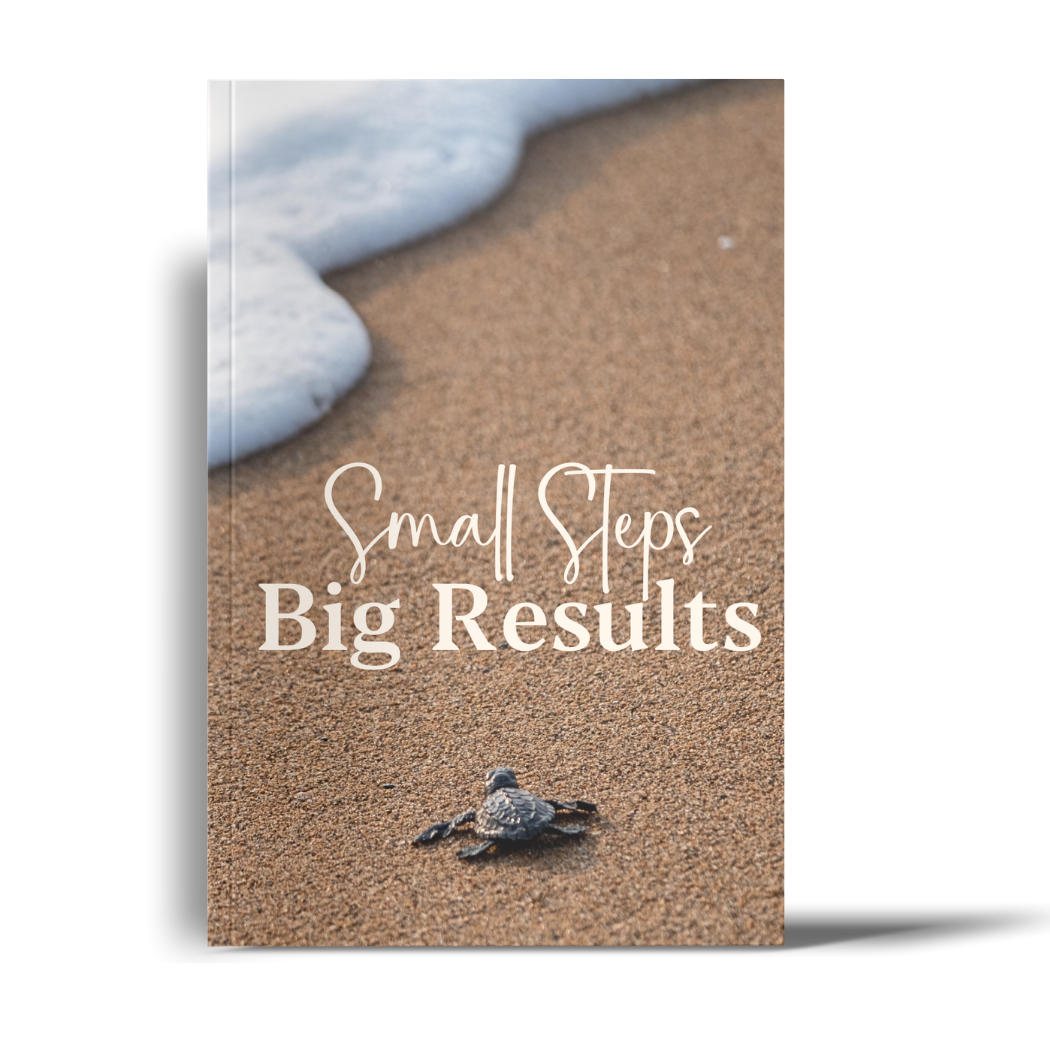 Small Steps - Big Results: A Lined Journal with Affirmations