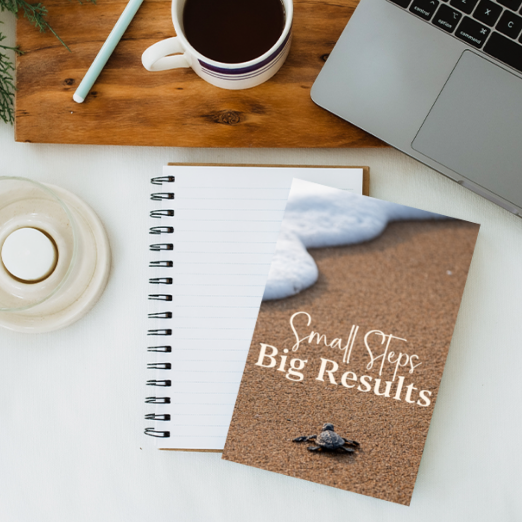 Small Steps - Big Results: A Lined Journal with Affirmations