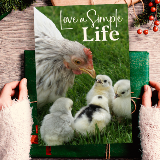 Love a Simple Life: A Lined Journal with Affirmations
